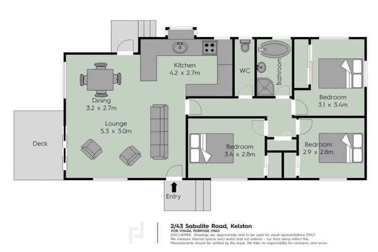 Photo of property in 2/43 Sabulite Road, Kelston, Auckland, 0602