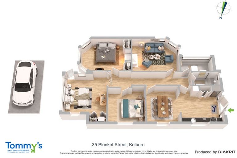 Photo of property in 35 Plunket Street, Kelburn, Wellington, 6012