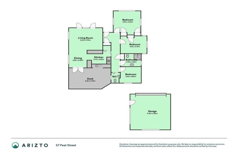Photo of property in 57 Peat Street, Whanganui, 4500
