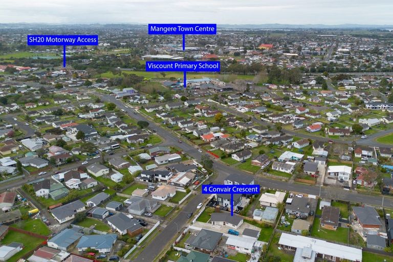 Photo of property in 4 Convair Crescent, Mangere, Auckland, 2022