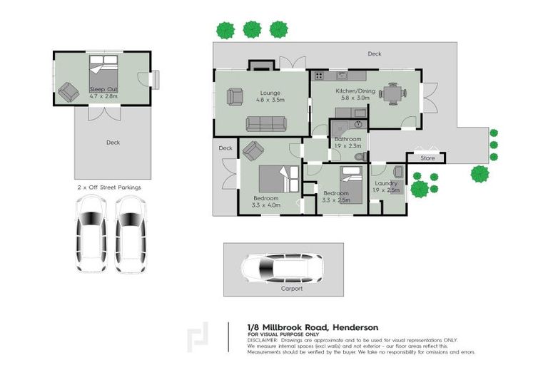 Photo of property in 1/8 Millbrook Road, Henderson, Auckland, 0612