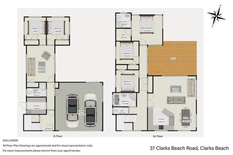 Photo of property in 37 Clarks Beach Road, Clarks Beach, 2122