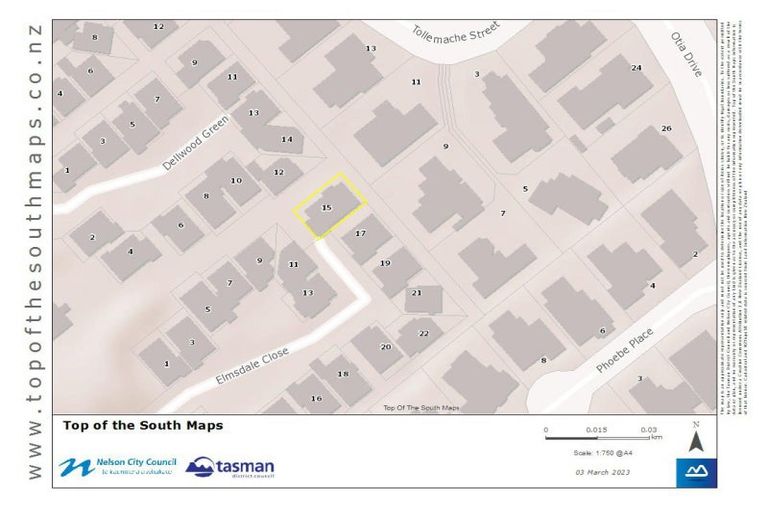 Photo of property in 15 Elmsdale Close, Richmond, 7020