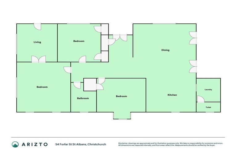 Photo of property in 54 Forfar Street, St Albans, Christchurch, 8014