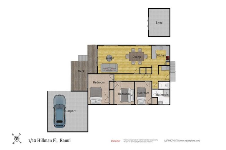 Photo of property in 1/10 Hillman Place, Ranui, Auckland, 0612