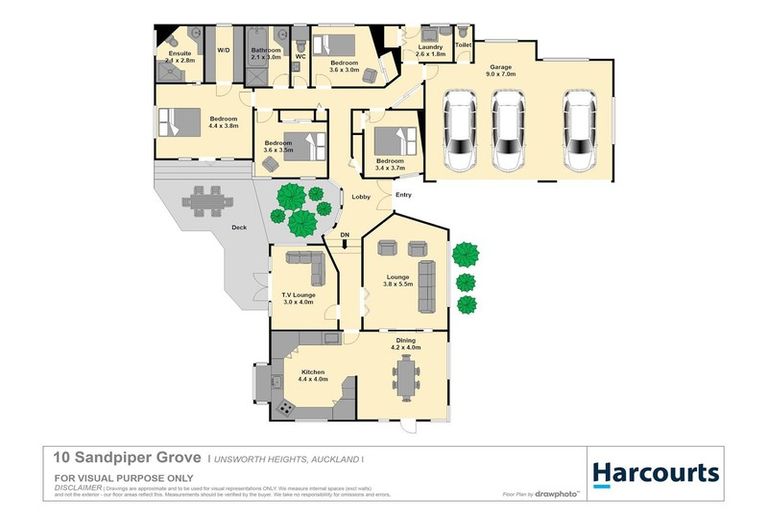 Photo of property in 10 Sandpiper Grove, Unsworth Heights, Auckland, 0632