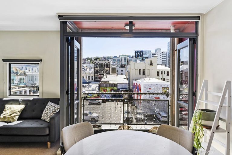 Photo of property in Hannahs Corner, 28/8 Leeds Street, Te Aro, Wellington, 6011