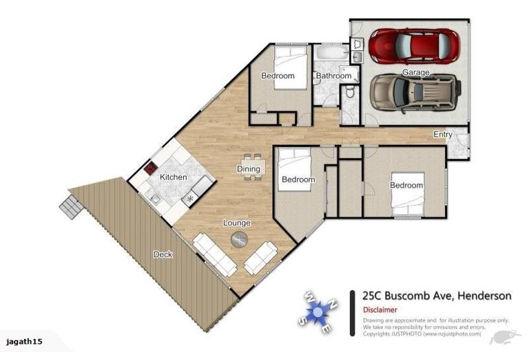 Photo of property in 25c Buscomb Avenue, Henderson, Auckland, 0610