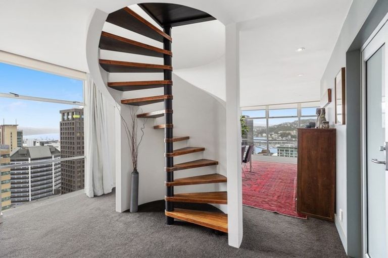 Photo of property in Jellicoe Towers, 191 The Terrace, Wellington Central, Wellington, 6011
