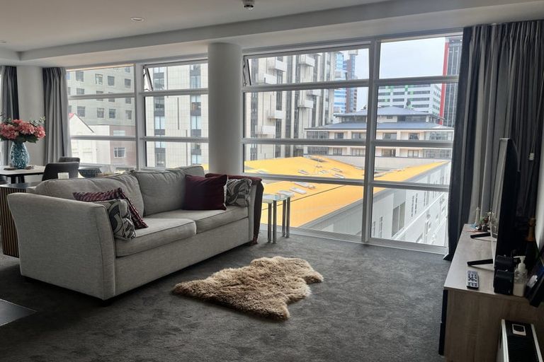 Photo of property in Pinnacle Apartments, E506/160 Victoria Street, Te Aro, Wellington, 6011