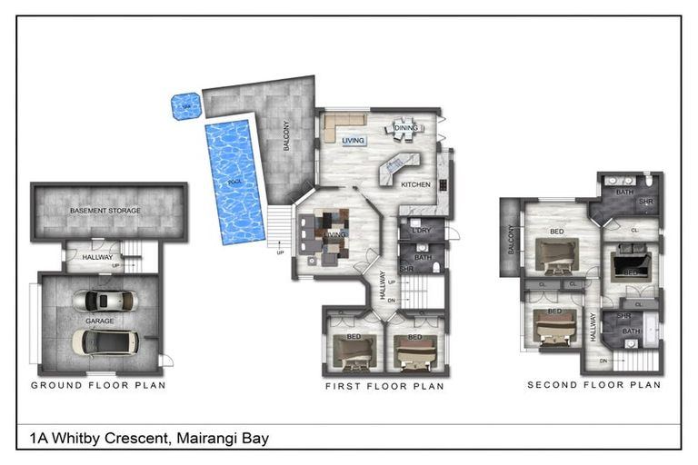Photo of property in 1a Whitby Crescent, Mairangi Bay, Auckland, 0630