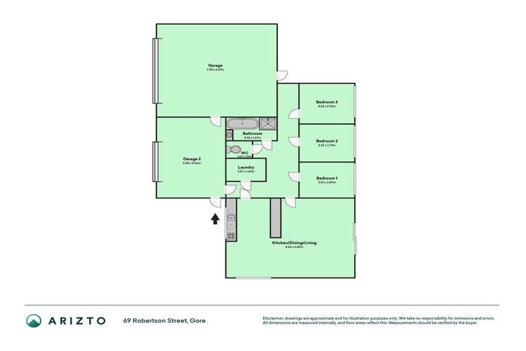 Photo of property in 69 Robertson Street, Gore, 9710