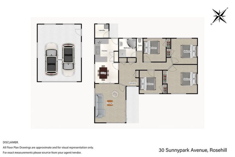 Photo of property in 30 Sunnypark Avenue, Rosehill, Papakura, 2113