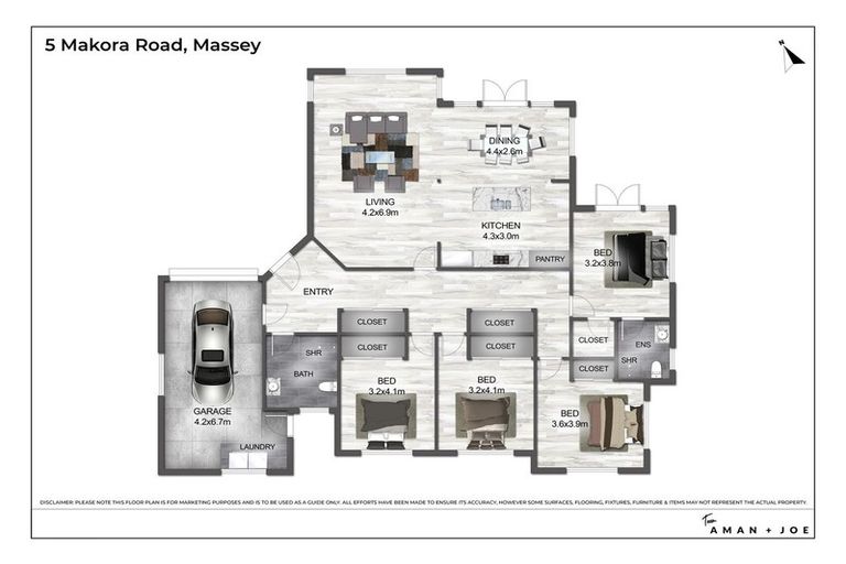 Photo of property in 5 Makora Road, Massey, Auckland, 0614