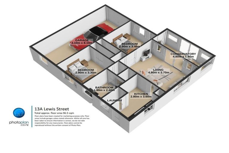 Photo of property in 13a Lewis Street, Glenview, Hamilton, 3206