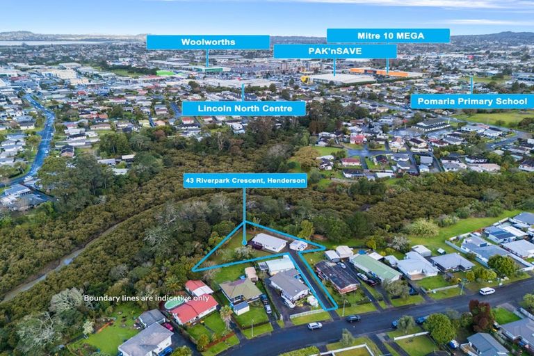 Photo of property in 43 Riverpark Crescent, Henderson, Auckland, 0610