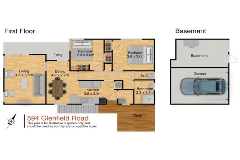 Photo of property in 594 Glenfield Road, Bayview, Auckland, 0629