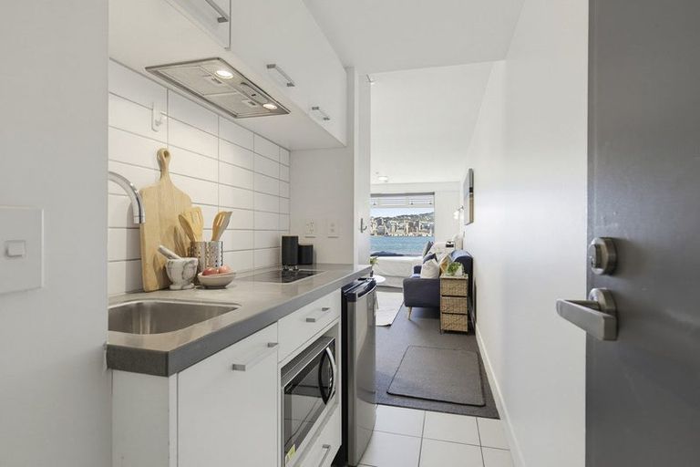Photo of property in The Capital, 17/370 Oriental Parade, Oriental Bay, Wellington, 6011