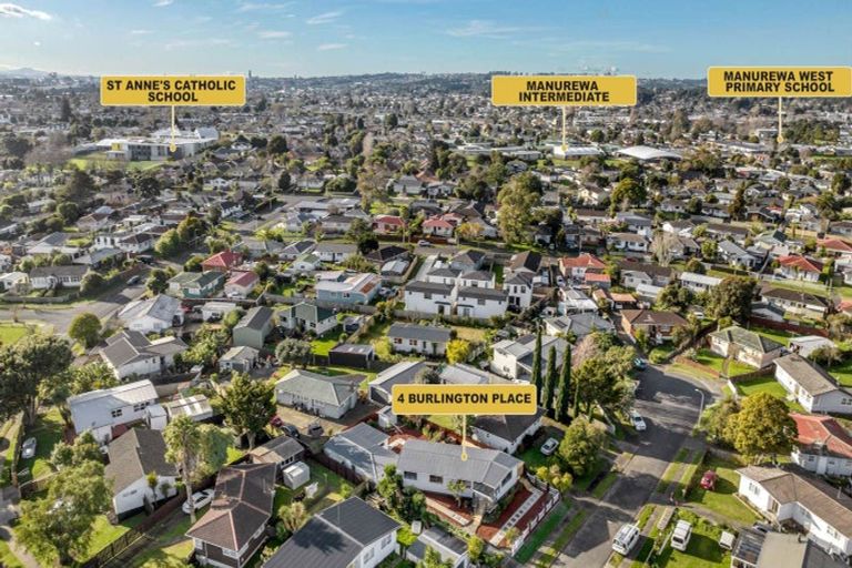 Photo of property in 4 Burlington Place, Manurewa, Auckland, 2102