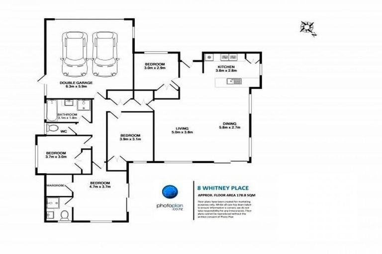 Photo of property in 8 Whitney Place, Rototuna North, Hamilton, 3210