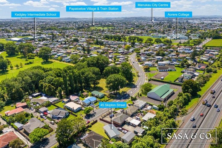 Photo of property in 45 Skipton Street, Mangere East, Auckland, 2024