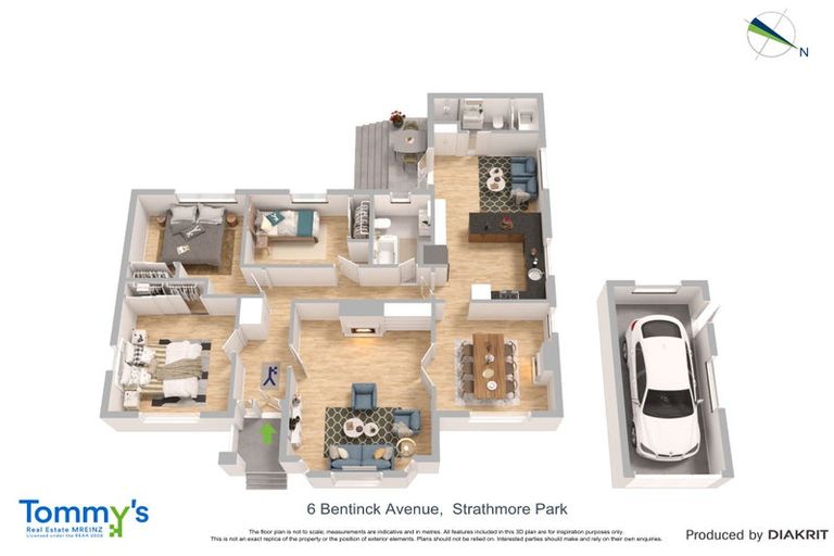 Photo of property in 6 Bentinck Avenue, Strathmore Park, Wellington, 6022