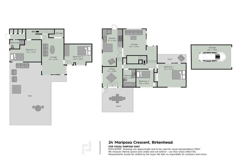 Photo of property in 2/24 Mariposa Crescent, Birkenhead, Auckland, 0626