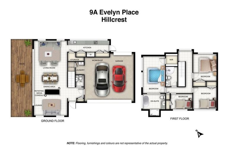 Photo of property in 9a Evelyn Place, Hillcrest, Auckland, 0627