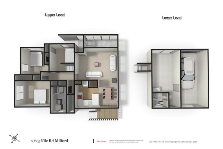 Photo of property in 2/23 Nile Road, Milford, Auckland, 0620