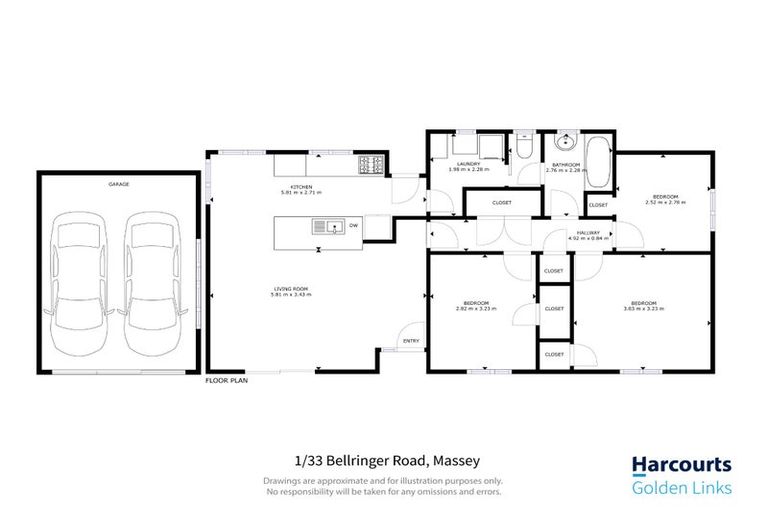 Photo of property in 1/33 Bellringer Road, Massey, Auckland, 0614