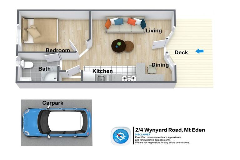 Photo of property in 2/4 Wynyard Road, Mount Eden, Auckland, 1024