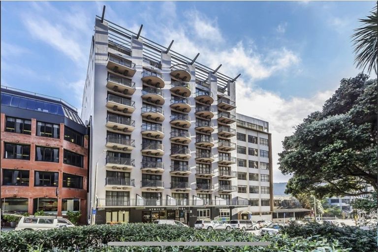 Photo of property in Atrium Apartments, 3n/154 The Terrace, Wellington Central, Wellington, 6011