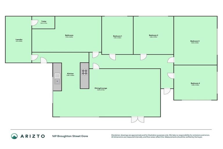 Photo of property in 169 Broughton Street, Gore, 9710