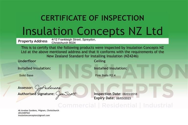 Photo of property in 4/12 Frankleigh Street, Somerfield, Christchurch, 8024