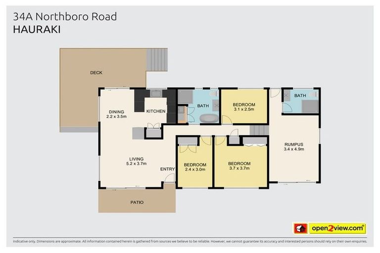 Photo of property in 1/34 Northboro Road, Hauraki, Auckland, 0622