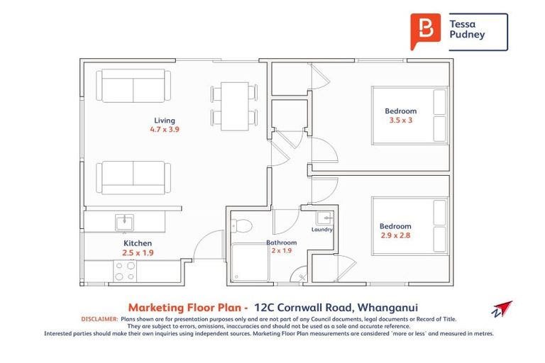 Photo of property in 12c Cornwall Road, Springvale, Whanganui, 4501