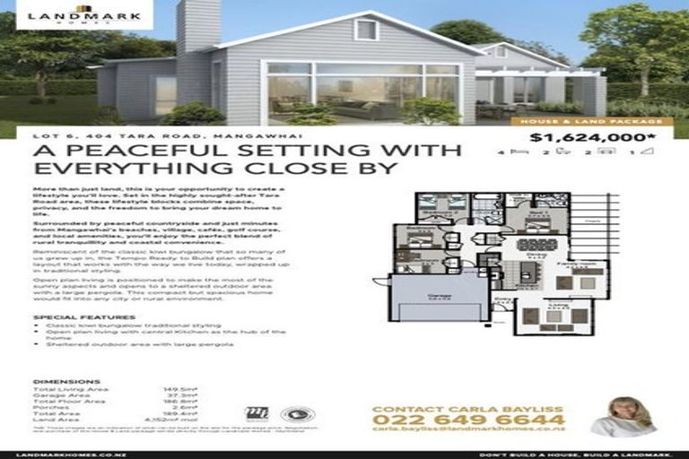 Photo of property in 404 Tara Road, Mangawhai, Kaiwaka, 0573
