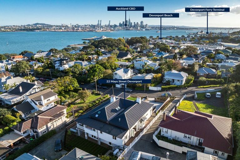 Photo of property in 22 Mays Street, Devonport, Auckland, 0624