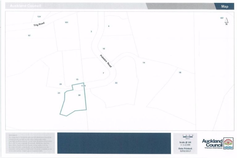 Photo of property in 30 Puketiro Road, Whitford, 2571