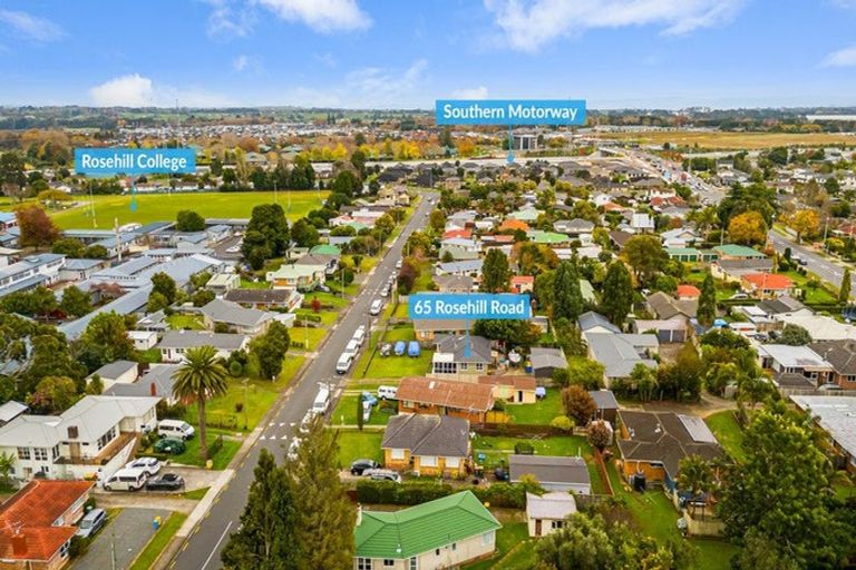 Photo of property in 65 Rosehill Drive, Rosehill, Papakura, 2113