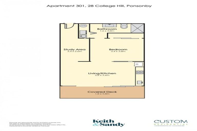 Photo of property in 301/28 College Hill, Freemans Bay, Auckland, 1011