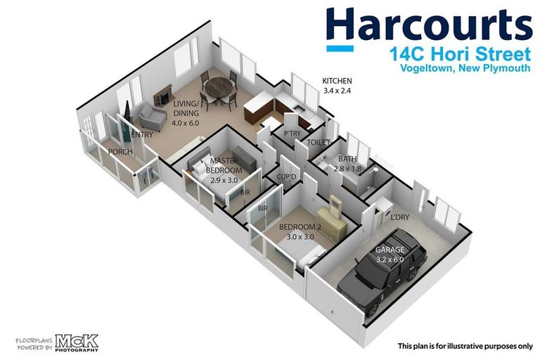 Photo of property in 14c Hori Street, Vogeltown, New Plymouth, 4310