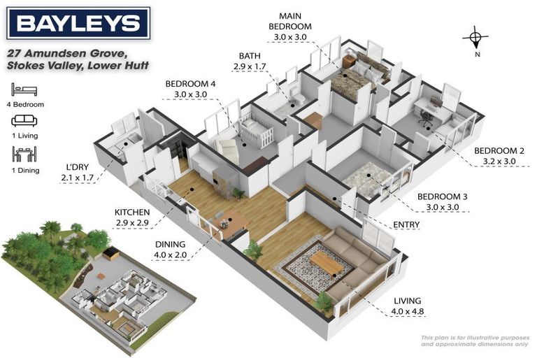 Photo of property in 27 Amundsen Grove, Stokes Valley, Lower Hutt, 5019