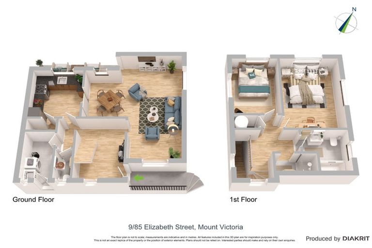 Photo of property in 9/85 Elizabeth Street, Mount Victoria, Wellington, 6011