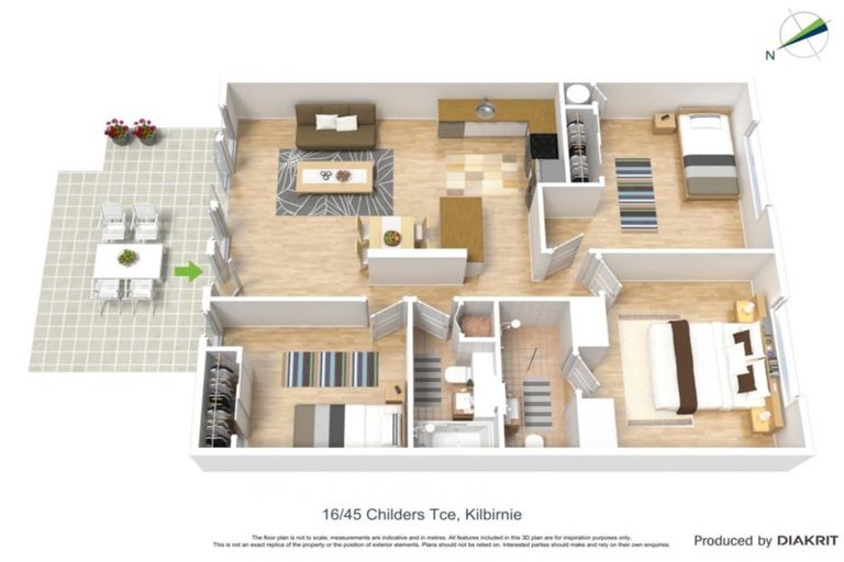 Photo of property in 16/45 Childers Terrace, Kilbirnie, Wellington, 6022