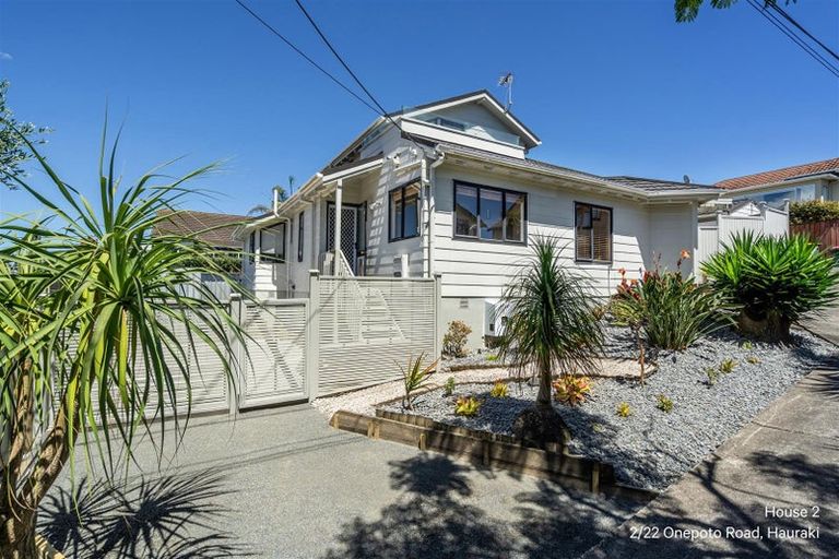 Photo of property in 2/22 Onepoto Road, Hauraki, Auckland, 0622