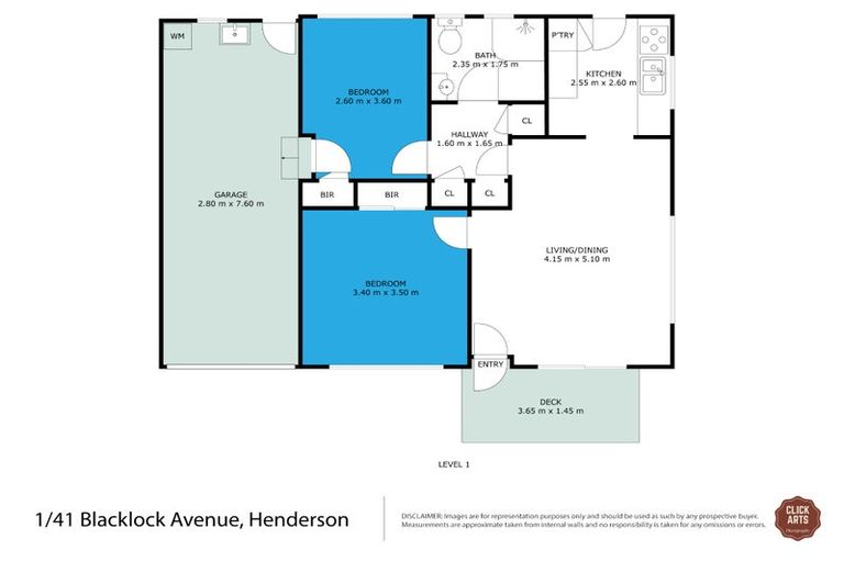 Photo of property in 1/41 Blacklock Avenue, Henderson, Auckland, 0612
