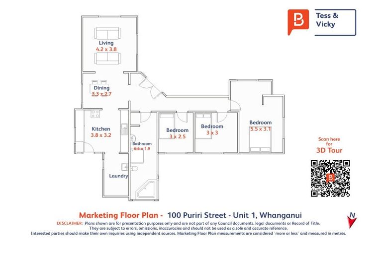 Photo of property in 100 Puriri Street, Gonville, Wanganui, 4501