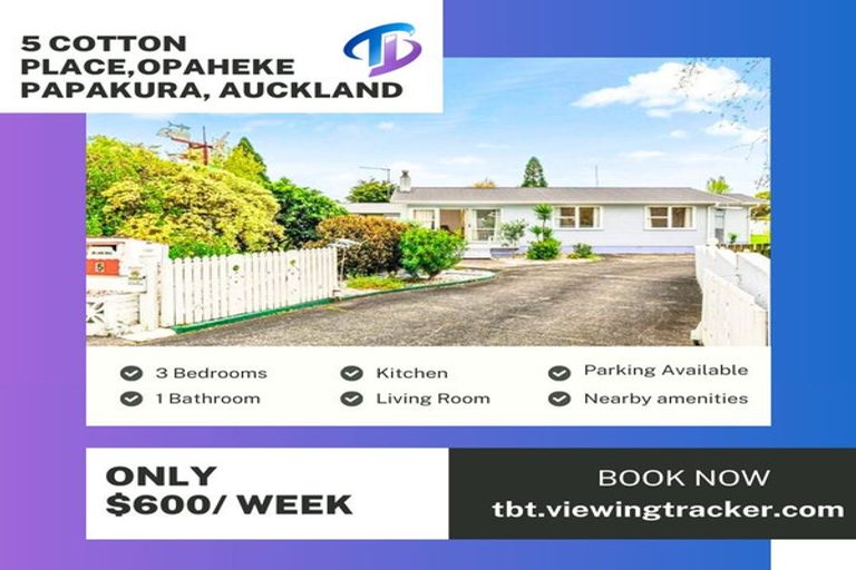 Photo of property in 5 Cotton Place, Opaheke, Papakura, 2113
