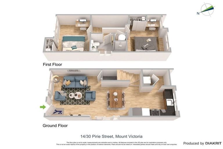 Photo of property in 14/30 Pirie Street, Mount Victoria, Wellington, 6011